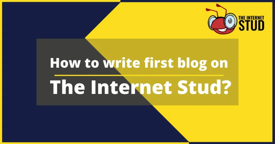 How to write first blog on TIS