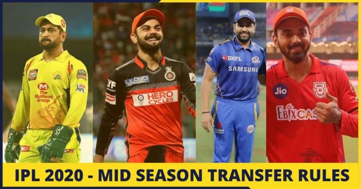 IPL Mid Season Transfer Rules, Players and Teams - Full Report
