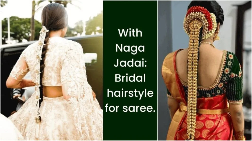 Best 7 Evergreen Indian Bridal Hairstyles 6 with naga jadai