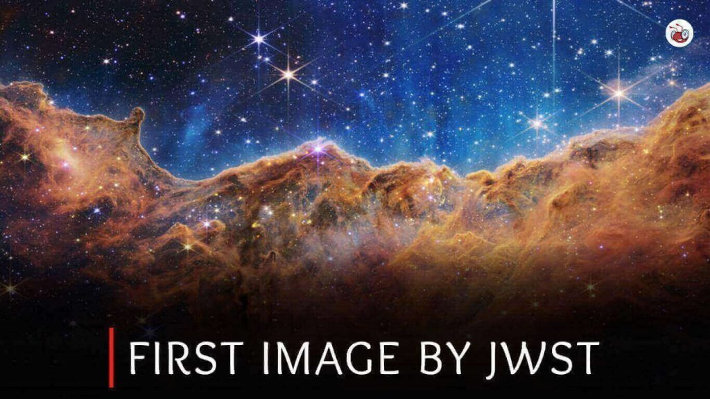 James Webb telescope's first image