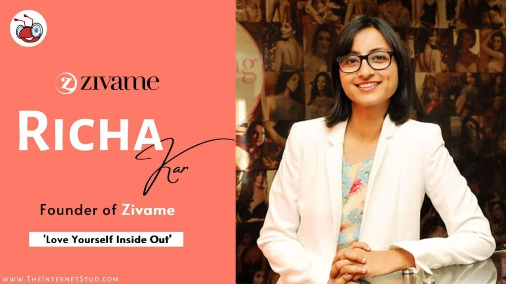 Richa Kar Biography - Zivame, Age, Career, Net Worth, & 7 Interesting Facts 3 Richa Kar Biography - Zivame, Age, Career, Net Worth, & 7 Interesting Facts