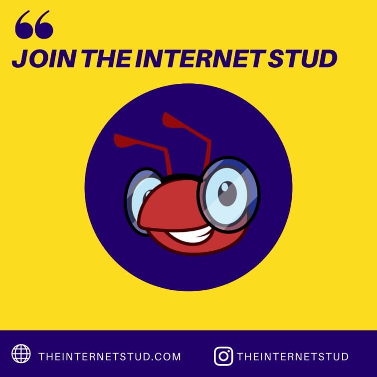 JOIN THE INTERNET STUD