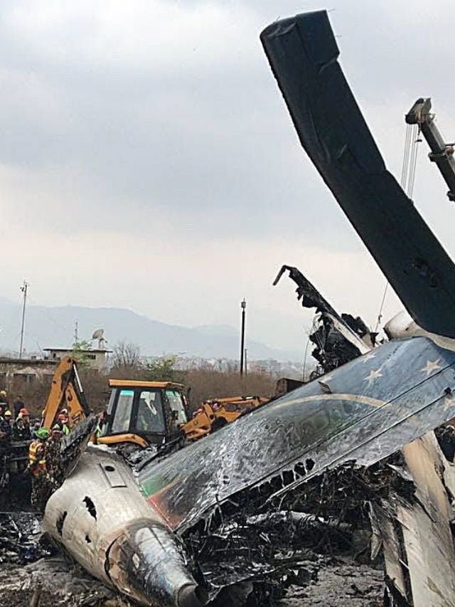 67 Dead In Nepal Plane Crash Carrying 72