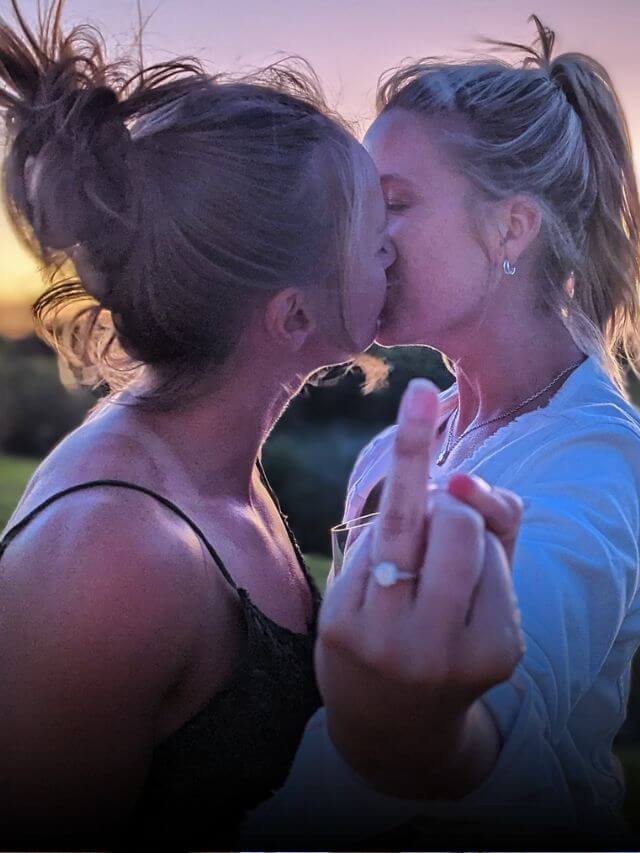 Danielle Wyatt is engaged to Georgie